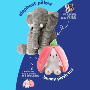 Almohada elefante de bebé