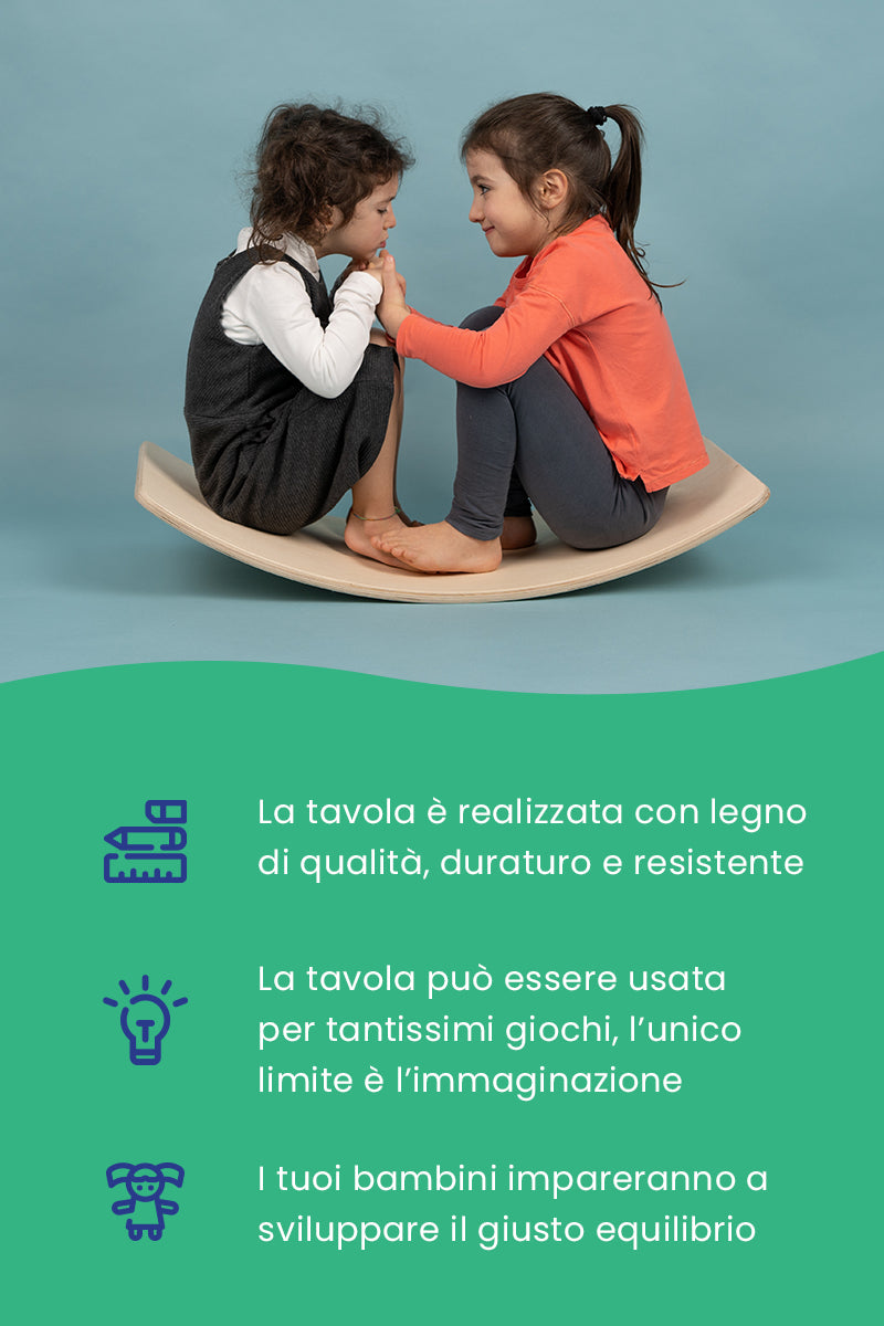 Tavola Equilibrio Montessori - Jugar y Descubrir