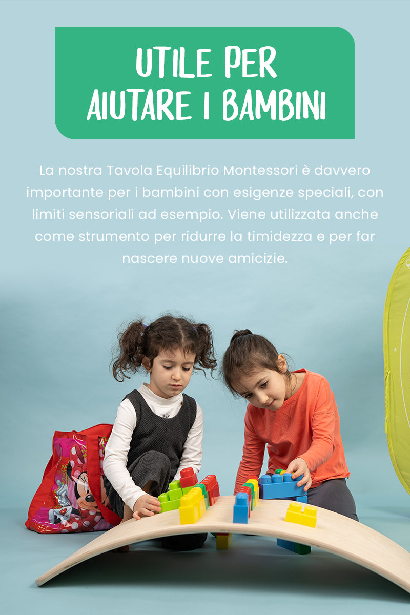 Sgabello Montessori - Metodo Montessori